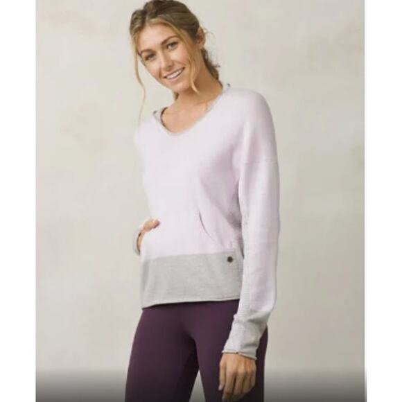 prAna Monterey Hoodie Cotton Cashmere blend sweater size S - Picture 1 of 4
